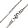 Tarnish Resistant 304 Stainless Steel Chain Necklaces NJEW-R223-09-1