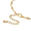 304 Stainless Steel Bar Link Chains Bracelet Making AJEW-JB01350-01-4