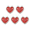 Alloy Enamel Split Pendant ENAM-YW0003-81D-1
