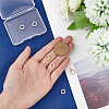 6Pcs 3 Colors Brass Cubic Zirconia Enhancer Shortener Bails ZIRC-HY0001-11-3