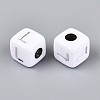 Opaque Acrylic Beads SACR-T035-03L-3