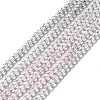 Transparent Gradient Color Glass Beads Strands GLAA-H021-01B-12-2
