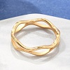 Unisex Ion Plating(IP) 304 Stainless Steel Finger Rings RJEW-E164-04G-2