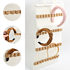 Felt Hanging Hair Claw Clip Organizer Holder for Women Girls AJEW-WH0534-05A-3