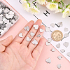 400Pcs 5 Style 304 Stainless Steel Charms STAS-DC0004-08-3