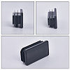 24Pcs 3 Style Plastic Furniture End Caps FIND-GF0005-30-6
