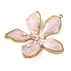 304 Stainless Steel Enamel Pendants STAS-K329-04G-2