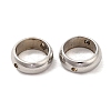 Non-Tarnish 201 Stainless Steel Bead Frames STAS-O130-06P-C-2