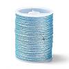 12 Rolls 12 Colors 6-Ply Polyester Metallic Embroidery Thread OCOR-L046-01B-3