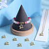 8Pcs Mother's Day Rack Plating Brass Charms KK-BBC0013-94-4