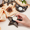 2Pcs 2 Styles Resin Candle Holder AJEW-GA0002-87B-5
