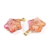 Lampwork Pendants GLAA-T023-06H-1