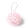 Yarn Knitted Christmas Ball Ornaments LS-AJEW-P106-01C-2