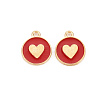 Alloy Enamel Pendants ENAM-S121-181D-2