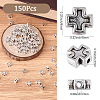 150Pcs Tibetan Style Alloy Beads FIND-SP0004-93-2