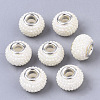 Resin Rhinestone European Beads RPDL-T002-04M-1