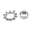 304 Stainless Stee Locket Pendants STAS-S132-08P-02-2