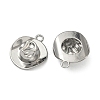 304 Stainless Steel Pendants STAS-P446-08P-2