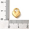 Ion Plating(IP) 304 Stainless Steel Charms STAS-I321-66G-3