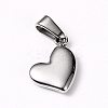 Tarnish Resistant 304 Stainless Steel Charms X-STAS-I127-068P-1