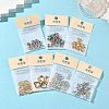 SHEGRACE Brass Cubic Zirconia Beads XGRQ4H195-682P-B-5