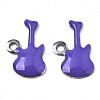 201 Stainless Steel Enamel Charms LS-STAS-N088-15C-1