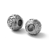 304 Stainless Steel Rhinestone European Beads STAS-A092-10F-P-2
