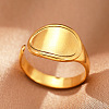 304 Stainless Steel Cuff Rings FS-WGFBCF4-13-1