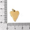 304 Stainless Steel Pendants STAS-Z179-34G-3