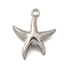 Ocean Series 304 Stainless Steel Charms STAS-H477-01C-P-1