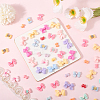80Pcs 4 Styles Resin Cabochons CRES-SC0003-06D-3