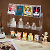 3-layered Transparent Plastic Storage Riser Holders ODIS-WH0025-275-2