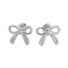 Non-Tarnish 304 Stainless Steel Stud Earrings EJEW-H115-09P-1