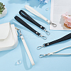2Pcs 2 Colors Polyester Mobile Phone Straps HJEW-HS0001-03-5