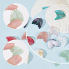 24Pcs 12 Colors Gradient Color Opaque & Transparent Resin Pendants RESI-OC0001-59-3