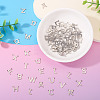 104Pcs 26 Styles Stainless Steel Letter Connector Charms FIND-TA0008-42-6