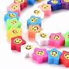 Handmade Polymer Clay Beads Strands CLAY-N008-016-3