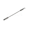 201 Stainless Steel Beadable Double Head Cuticle Pusher Nail Tools LS-STAS-R161-01B-3