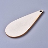 Unfinished Blank Poplar Wood Big Pendants LS-WOOD-D021-13-3