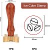 1Pc Brass Stamp Head DIY-OC0008-42E-2