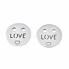 Non-Tarnish 201 Stainless Steel Pendants STAS-N095-077-1