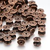 Tibetan Style Double Sided Bead Caps X-RLF9831Y-NF-1