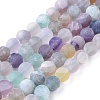 Natural Fluorite Beads Strands G-K292-01-1