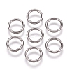 304 Stainless Steel Jump Rings X-STAS-E482-15C-2