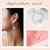 4Pcs 2 Colors 304 Stainless Steel European Dangle Charms STAS-UN0034-28-6