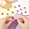 6Pcs Handmade Porcelain Beads PORC-YW0001-47-4