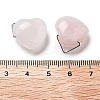Natural Rose Quartz Pendants G-K371-02P-05-3