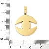 304 Stainless Steel Charms LS-STAS-M341-01G-08-3