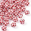 Natural Wooden Beads WOOD-TAC0010-05E-3