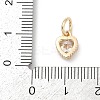 Brass Micro Pave Cubic Zirconia Pendants KK-H204-01KCG-05-3